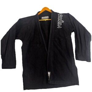Venum Contender A4 Brazilian Jiu Jitsu Gi Top Black BJJ Jacket Mens Uniform
